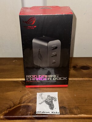 ASUS ROG 65W - Gaming Charger Dock - AC65-03 - Ally Type C - UK/EU/US