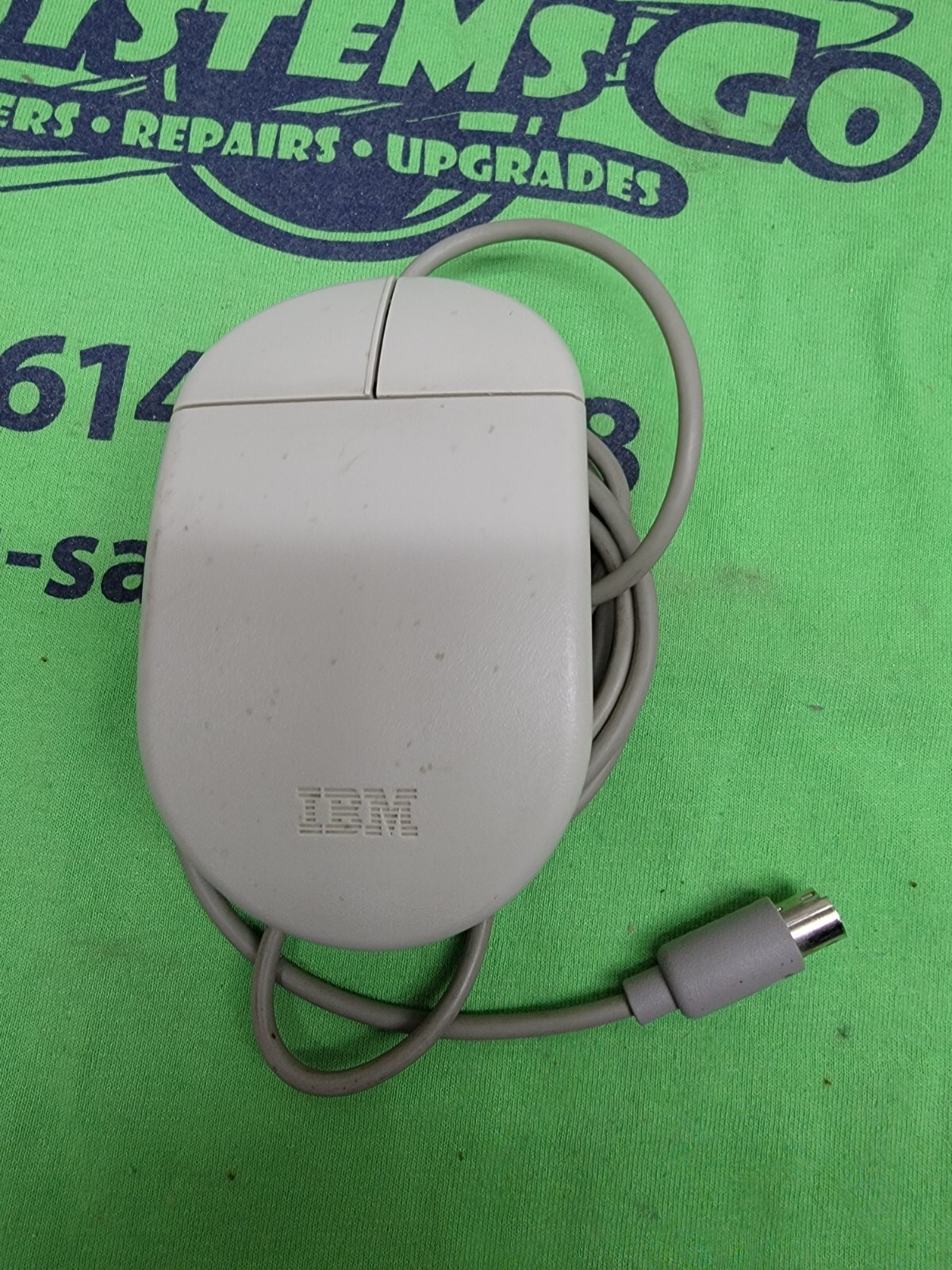 Vintage IBM 2-Button Rollerball Mouse 34G1913 93F2379 PS2 | eBay