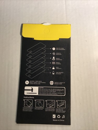 5minTECH Glass Screen Protector for Samsung Galaxy S5