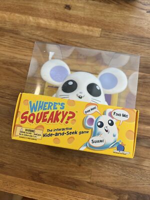 Where's Squeaky? The Interactive Hide-and-Seek Game Sealed
