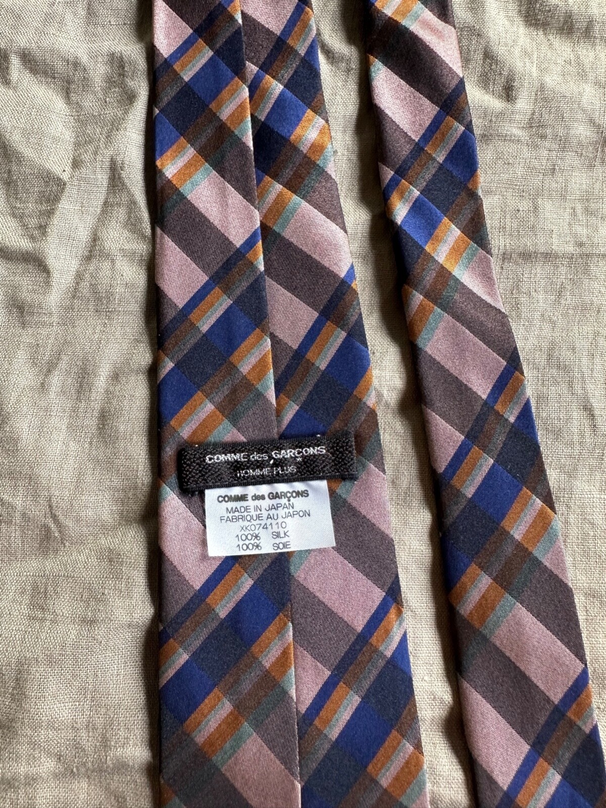 Comme des Garçons silk necktie $_57.JPG?set_id=880000500F