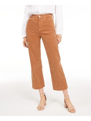 

7 FOR ALL MANKIND Женские коричневые укороченные брюки, Коричневый, AU8390253