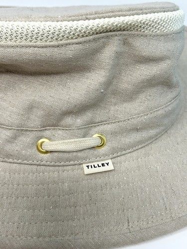 Tilley Hat TMH55 Mashup Airflo Hat - Sand Beige Organic Cotton Hemp XL 7 3/4 NEW