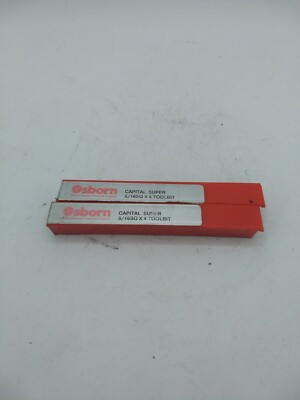 Osborn HSS Square Tool Bits 5/16x4 2pcs