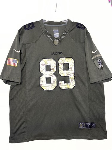 NIKE Mens NFL Las Vegas Raiders Salute to Service On Field