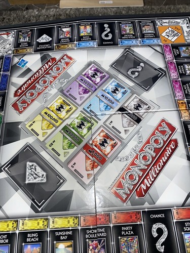 Monopoly Millionaire Board Game 100% complete FUN Family game