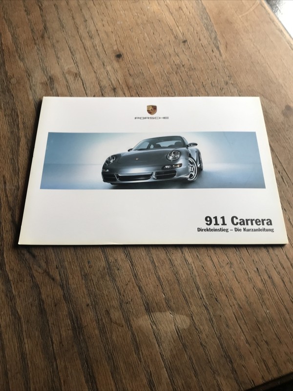 Direkteinstieg - Die Kurzanleitung - Porsche 911 Carrera - Wkd99711006