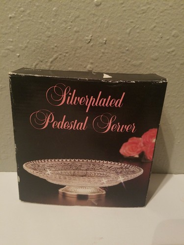 Server Silver Plated Pedestal, small