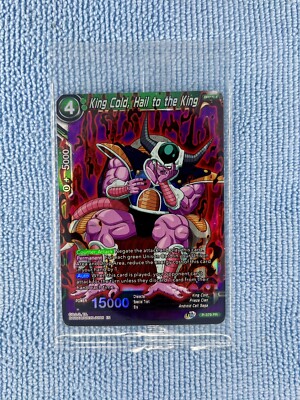 Dragon Ball Super Card Game King Cold, Hail To The King P-379 Promo Sealed