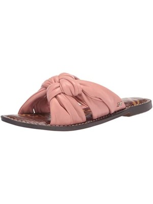

SAM EDELMAN Женские розовые кожаные шлепанцы без шнуровки с крокодиловым носком 8,5 м SAM EDELMAN, Розовый, H6010L2