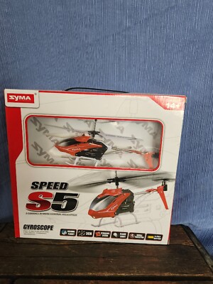 Syma S5 3 Channel Remote Control Helicopter New In Box
