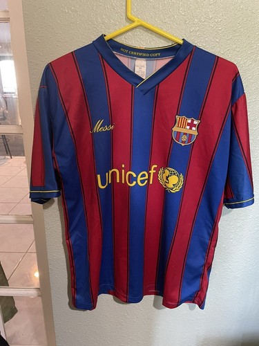 Barcelona Messi Soccer Jersey Shirt 2009/10 #10 size M | eBay
