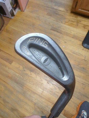 PING EYE Black Dot Cat Eye 8 Iron Steel Shaft right-handed  Good Used Condition 