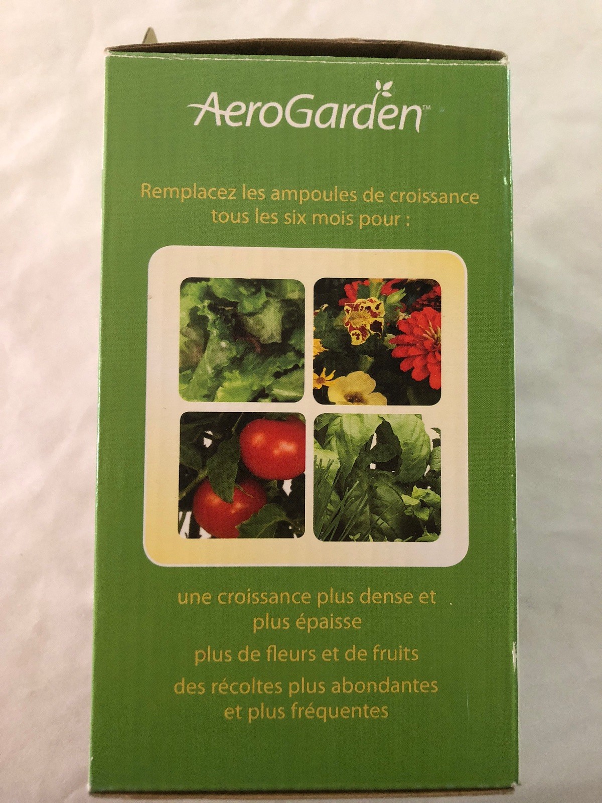 New NIB 3 AeroGarden Deluxe Grow Bulbs Florescent 100633 Extra Elite Pro200