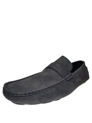 

ГАЛЕРЕЯ SEVEN Мужские черные комфортные слипоны с квадратным носком, Черный, GLS112-1-BK-14