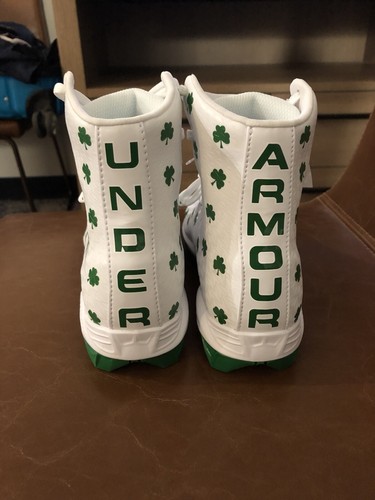 3.5Y Shamrock Under Armour UA Highlight RM JR Lacrosse Cleats New