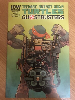 Teenage Mutant Ninja Turtles Ghostbusters #3 IDW RARE Proton cover Subscribers