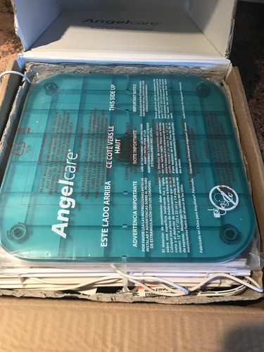 NEW Angelcare AC401 Breathing Movement Wired Sensor Pad Audio Monitor Complete