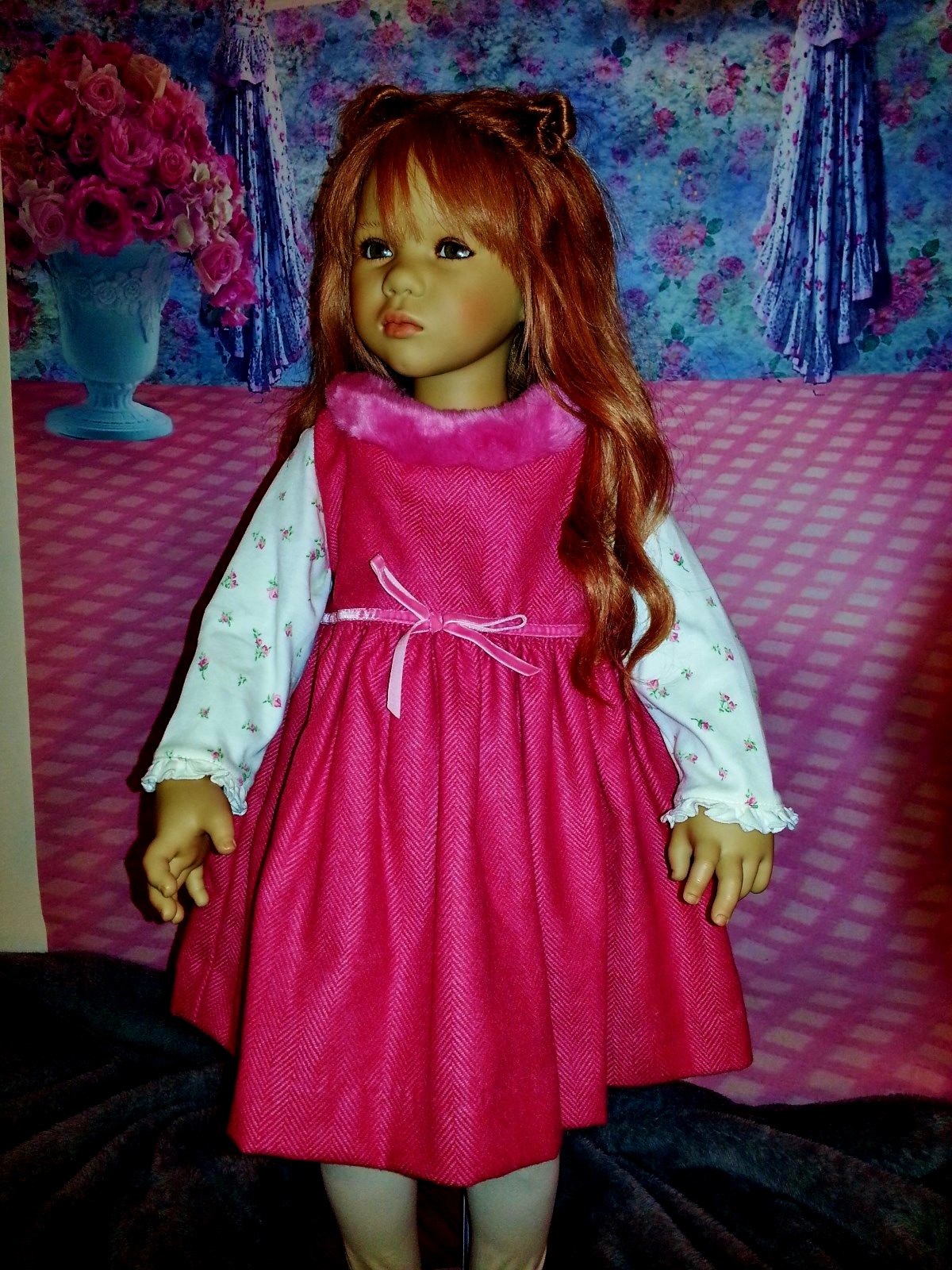 Himstedt Henni modeling Easter PARTY SIZE 0-6 months NEW TAGS 3 piece set