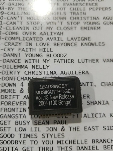 Magic Sing Song Chip lot (set of 6)