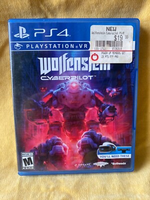 Wolfenstein: Cyberpilot Vr - Sony PlayStation 4 works