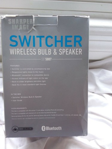 Wireless Bluetooth Bulb Light Speaker lightbulb w LED