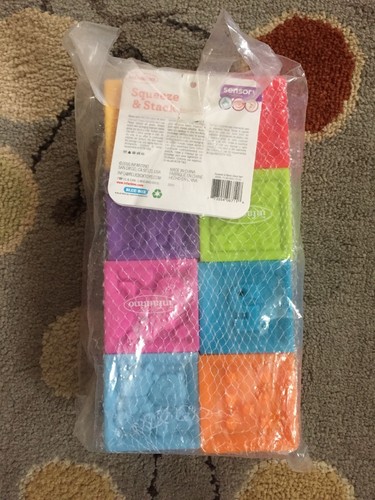 Infantino Squeeze and Stack Block Set Brand New Factory Sealed