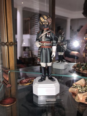 RARE Verlinden 1133 120mm 1/16 5th Punjab Cavalry Officer British India 1905