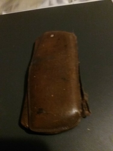 Vintage Inscribed Eyeglasses Case From 40s