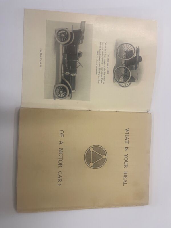 1911 Stevens Duryea Motor Cars Sales Brochure Book