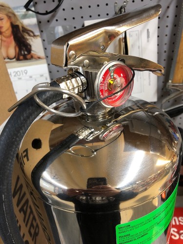 2 1/2 Gallon Water Fire Extinguisher