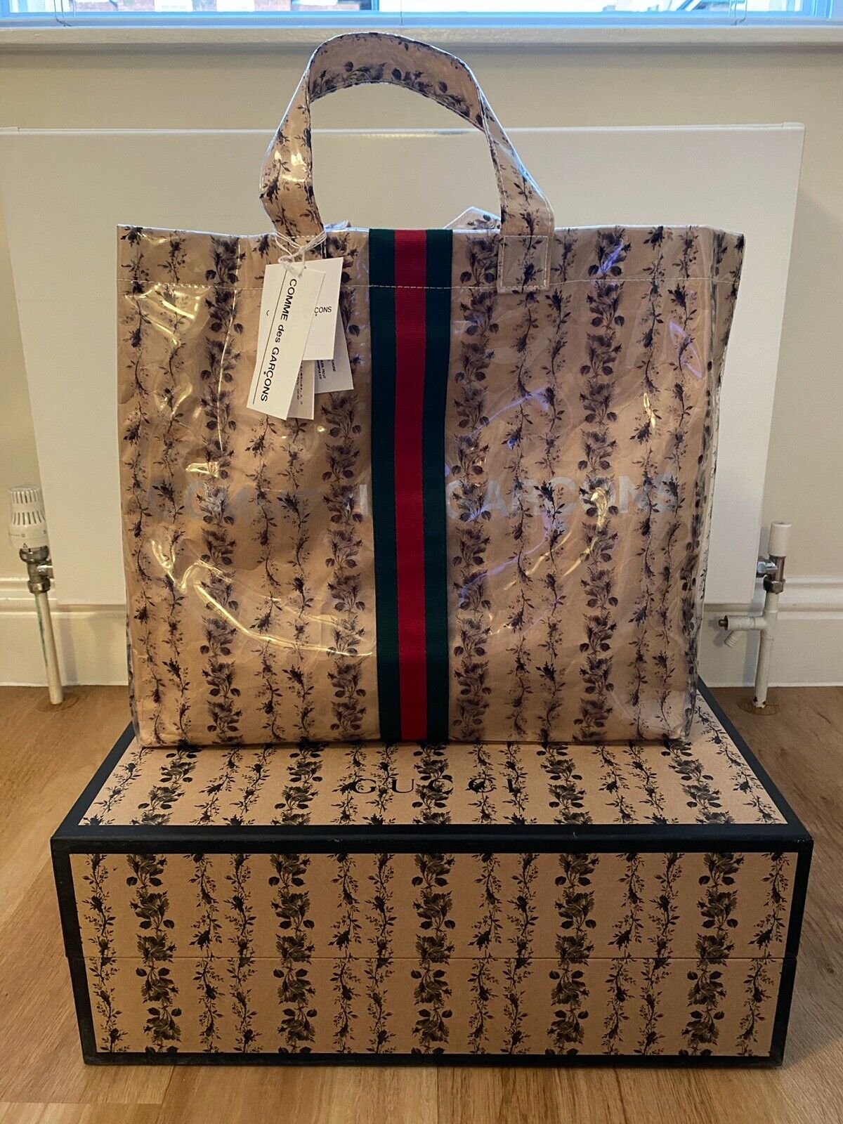 Comme des Garçons X Gucci Limited-Edition Tote | eBay Comme des Garçons X Gucci Limited-Edition Tote | eBay