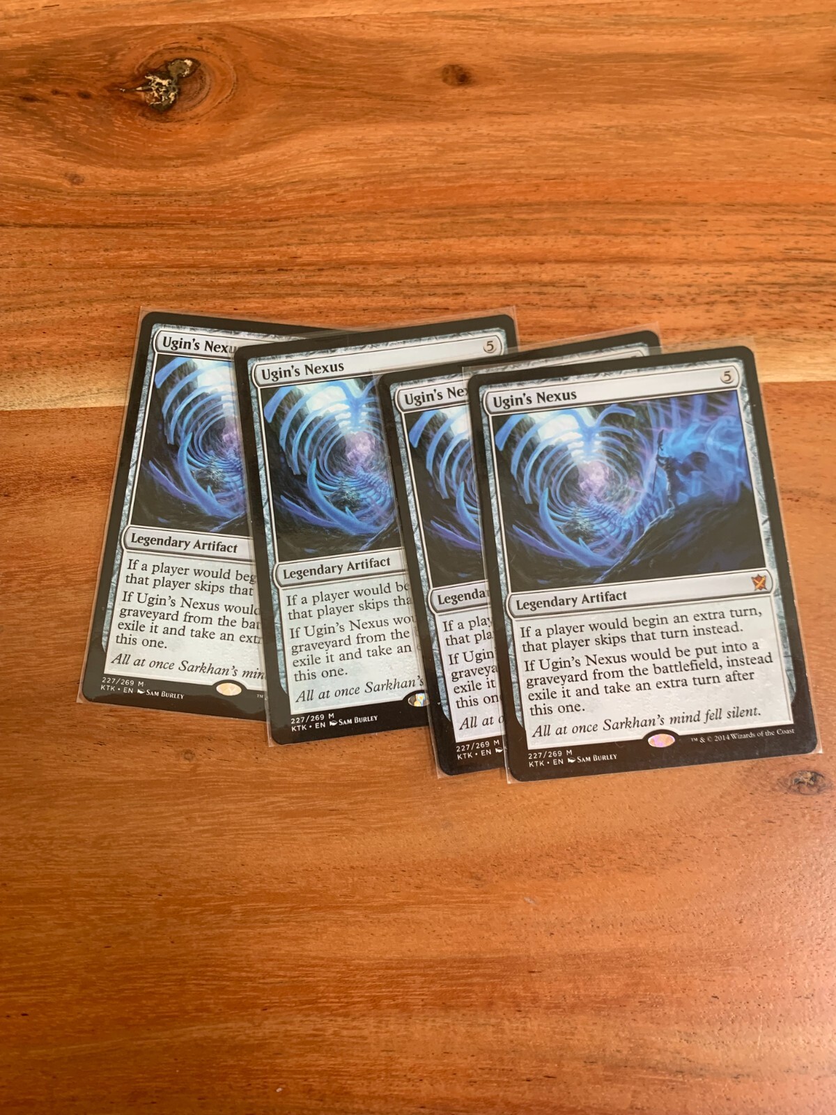 Ugin's Nexus 1x FOIL KTK MTG Khans of Tarkir Mythic NM artifact Ugin's Nexus 1x FOIL KTK MTG Khans of Tarkir Mythic NM artifact