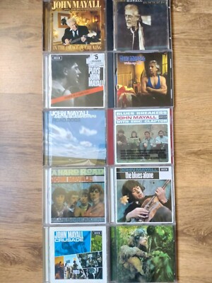 John Mayall Bluesbreakers 10 x CD Job Lot A Hard Road Crusade Eric Clapton Blues