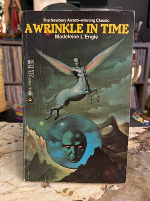 [SIGNED] A Wrinkle In Time by Madeleine L Engle Fantasy 1984 Mass Market Edition