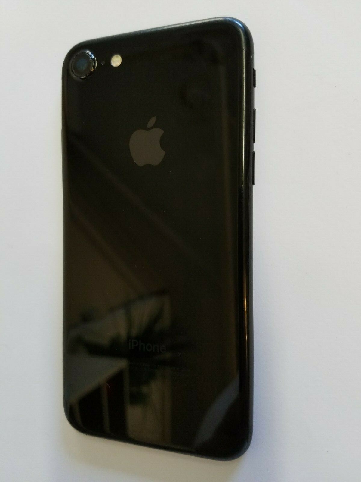 iPhone 7 Jet Black 128 GB iFaceケース付 iPhone 8/7専用］iFace Reflectionハイブリッドガラスケース