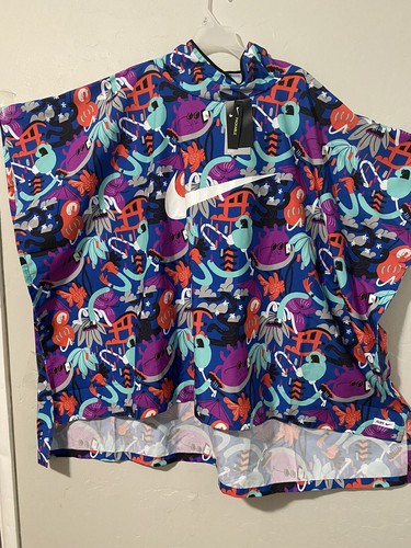Nike Air Marathoner Tokyo Jacket cz7725-010 Swoosh Floral L