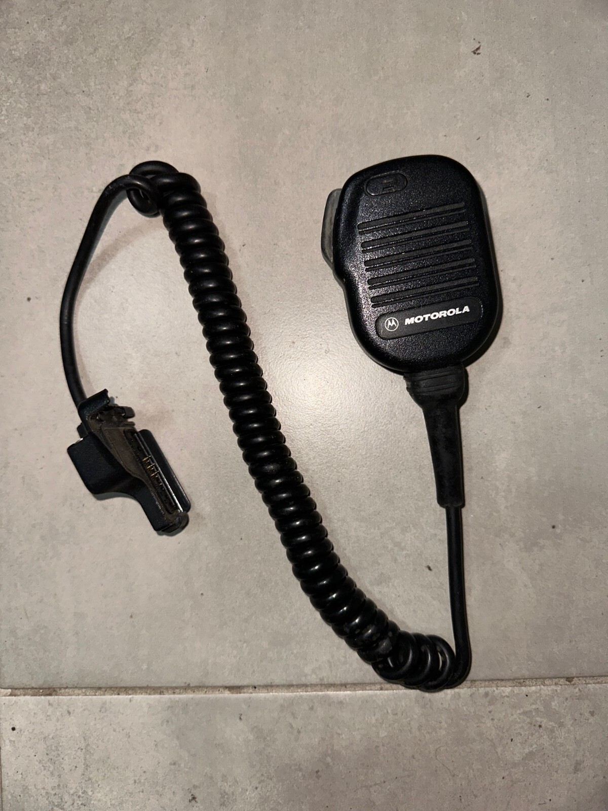 MOTOROLA XTS対応純正NMN6193Cマイク・アンテナ・チャンネルノブ