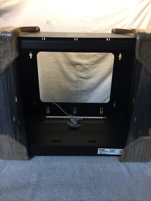 Hoffman E19BHPM8U12 Hinged Security Rack Equipment Cabinet 8U (2578)