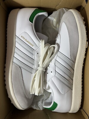Kith x Adidas Samba Golf White Dash Grey Green Sneakers Mens - SIZE 14