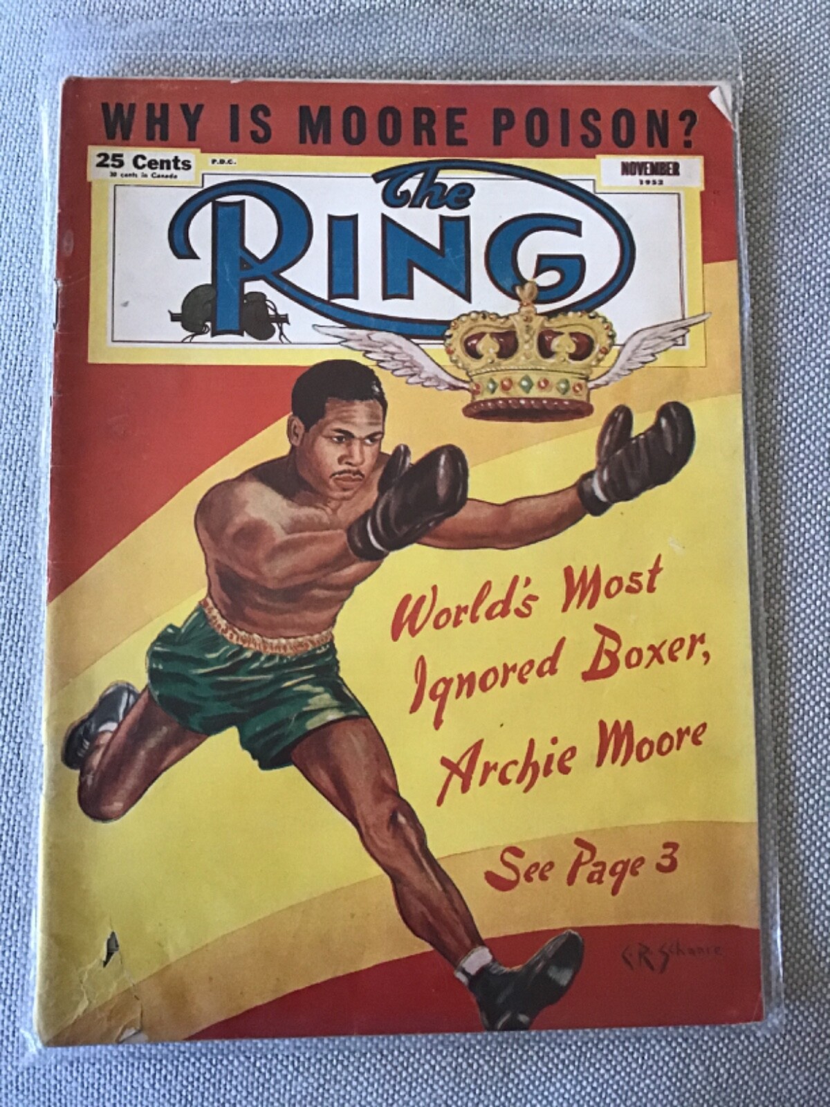 アメリカボクシング雑誌The RING 1952年6月号 アメリカ