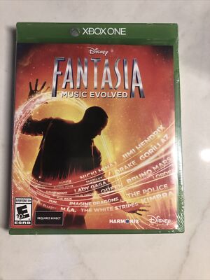 Fantasia: Music Evolved (Microsoft Xbox One, 2014) BRAND NEW Kinect Game NIB CIB