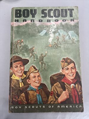 Vintage Boy Scout Handbook 1967 SIGNED 7th Edition 3rd Printing Illustrated