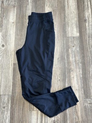 Fabletics Sweatpants Women's Small Black Jogger High Waist Relaxed Pockets