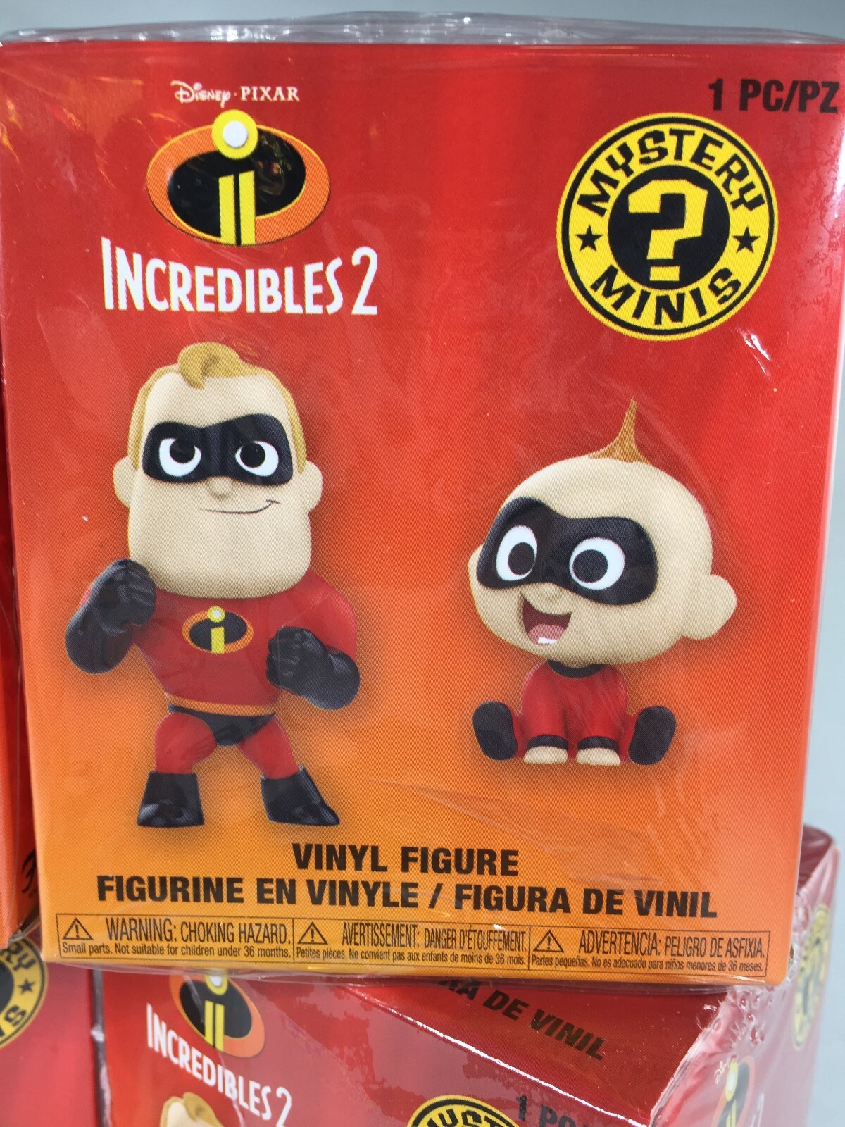 FUNKO MYSTERY MINIS DISNEY PIXAR INCREDIBLES 2 UNOPENED SET OF 4 BLIND BOXES NEW