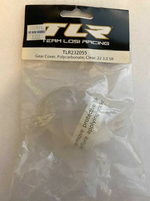 TLR232055 Team Losi Racing 22 3.0 SPEC-Racer Polycarbonate Gear Cover (2)