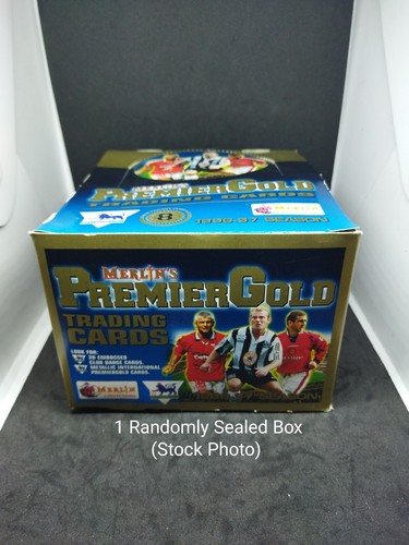 1996-97 MERLIN'S PREMIER GOLD SOCCER (36 packs/box) David 1996-97 MERLIN'S PREMIER GOLD SOCCER (36 packs/box) David
