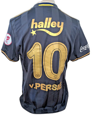 Maillot Van Persie Fenerbahce Match Worn Issue Holland Manchester United Feye...