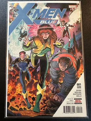 X-MEN: BLUE #1 | Marvel 2017 Arthur Adams | *** Real Pics! NM ***