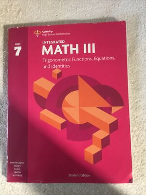 Integrated Math III Unit 7 Student Edition 24A